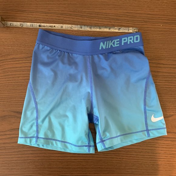 Girls Nike PRO Shorts L Multi-color - Picture 5 of 5
